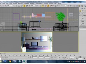 living room 3D मॉडल