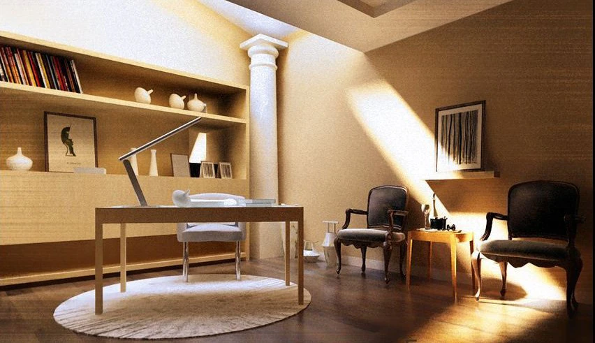 living room 3D Model .c4d .max .obj .3ds .fbx .stl .blend
