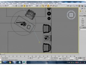 living room 3D-Modell