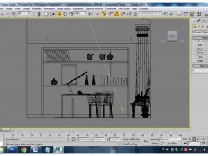 living room 3D-Modell