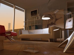 living room 3D Model