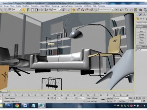 living room 3D Model