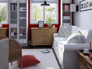 living room Modèle 3D