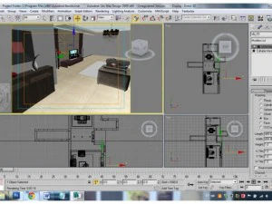 living room 3D Model