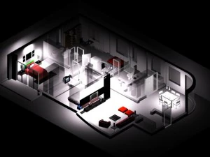 अपार्टमेंट 3D मॉडल