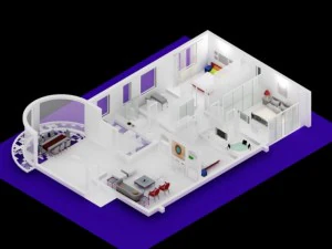 apartament Model 3D