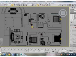 apartment 3Dモデル