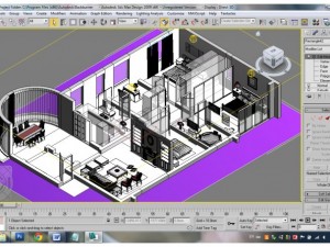 apartment 3Dモデル