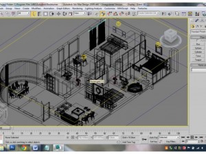 apartment 3Dモデル