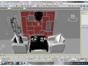 restaurant furniture 3D Model