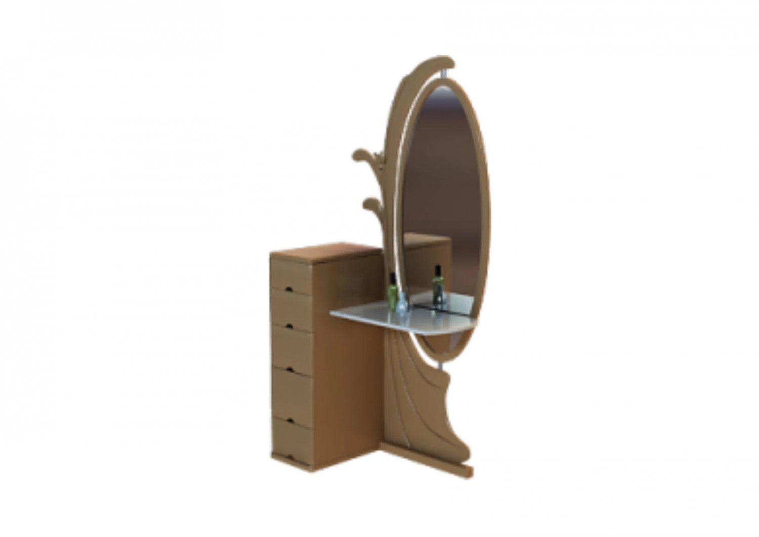 desk 3D Model .c4d .max .obj .3ds .fbx .stl .blend 