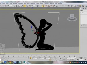 decoration mirror 3Dモデル