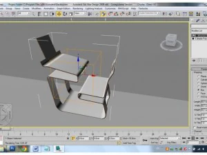 椅子 3Dモデル