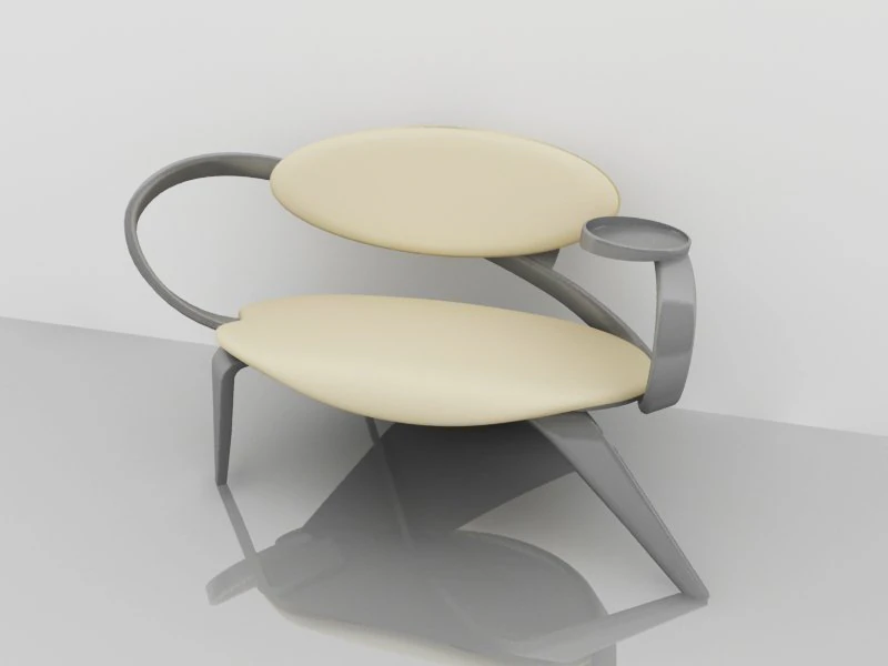 chair 3D Model .c4d .max .obj .3ds .fbx .stl .blend 
