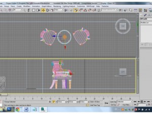 chairs with table Model 3D