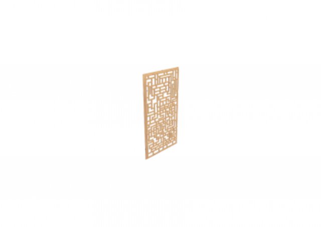 wall decor Model 3D .c4d .max .obj .3ds .fbx .stl .blend