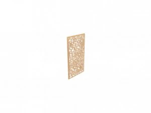 d&eacute;coration murale Modèle 3D