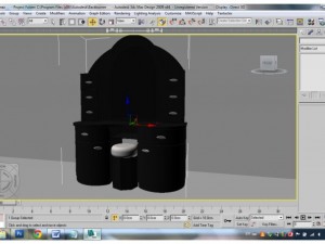 desk Model 3D