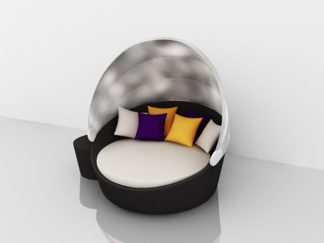bed 3D Model .c4d .max .obj .3ds .fbx .stl .blend