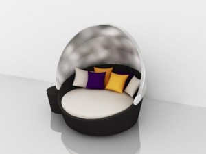bed 3D Model
