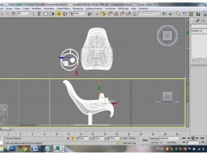 table with chair Model 3D