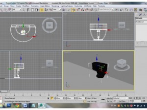 desk Model 3D
