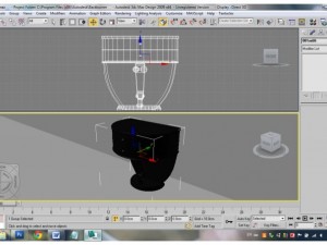 desk Model 3D