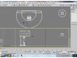 desk Model 3D