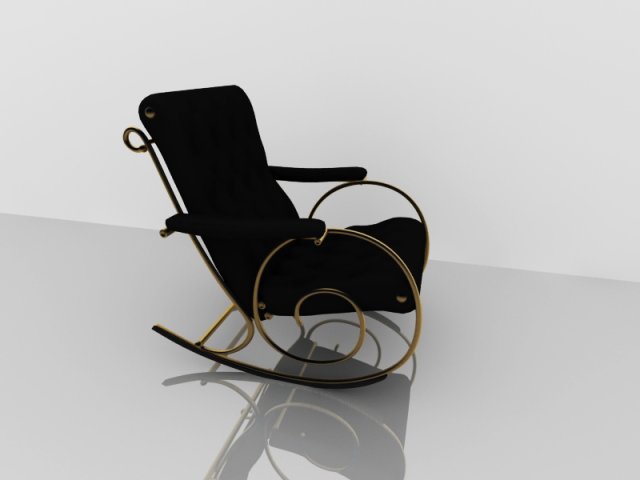 chair 3D Model .c4d .max .obj .3ds .fbx .stl .blend 