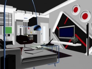 living room 3D Model
