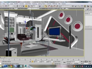living room Modèle 3D