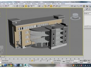 building bank 3D Model