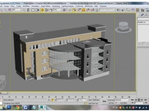 building bank 3D Model