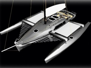 trimaran f32 3D 模型