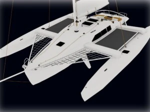 trimaran f32 3D Model