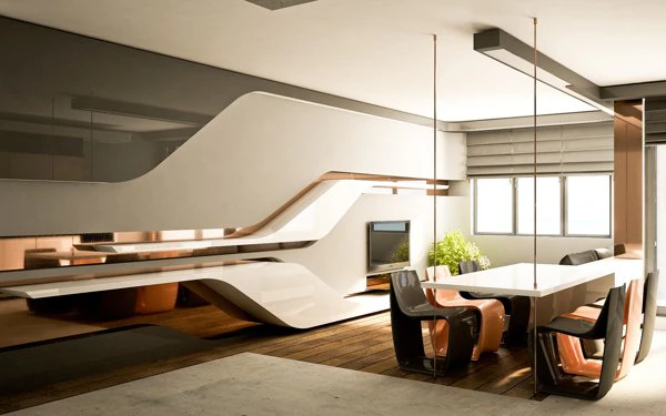 gold collection 630 interiors 3D Model .c4d .max .obj .3ds .fbx .stl .blend