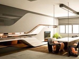 गोल्ड कलेक्शन 630 इंटीरियर्स 3D मॉडल