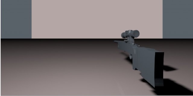 m40a3 sniper 3D Model .c4d .max .obj .3ds .fbx .stl .blend 