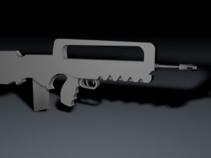 famas Modelo 3D