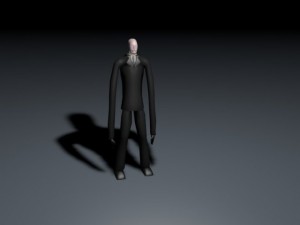 slender man Modelo 3D
