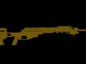 msr sniper 3D Model