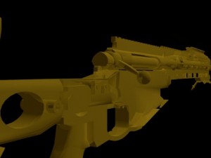 msr sniper 3D Model