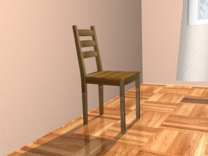 ikea jokkmokk chair 3Dモデル