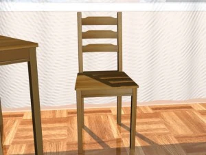 ikea jokkmokk chair 3D Model