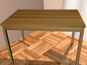 стол икеа джокмокк 3D Модель