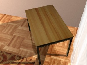 ikea jokkmokk table 3Dモデル