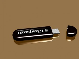 kingston usb 3D Model