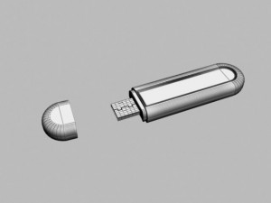 kingston usb Modelo 3D