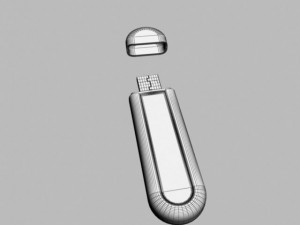 kingston usb Modelo 3D
