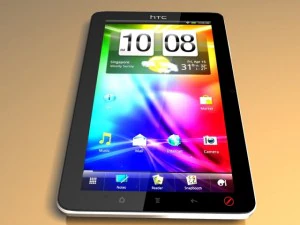 htcフライヤータブレット 3Dモデル